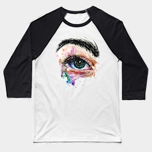 eye watercolor Baseball T-Shirt